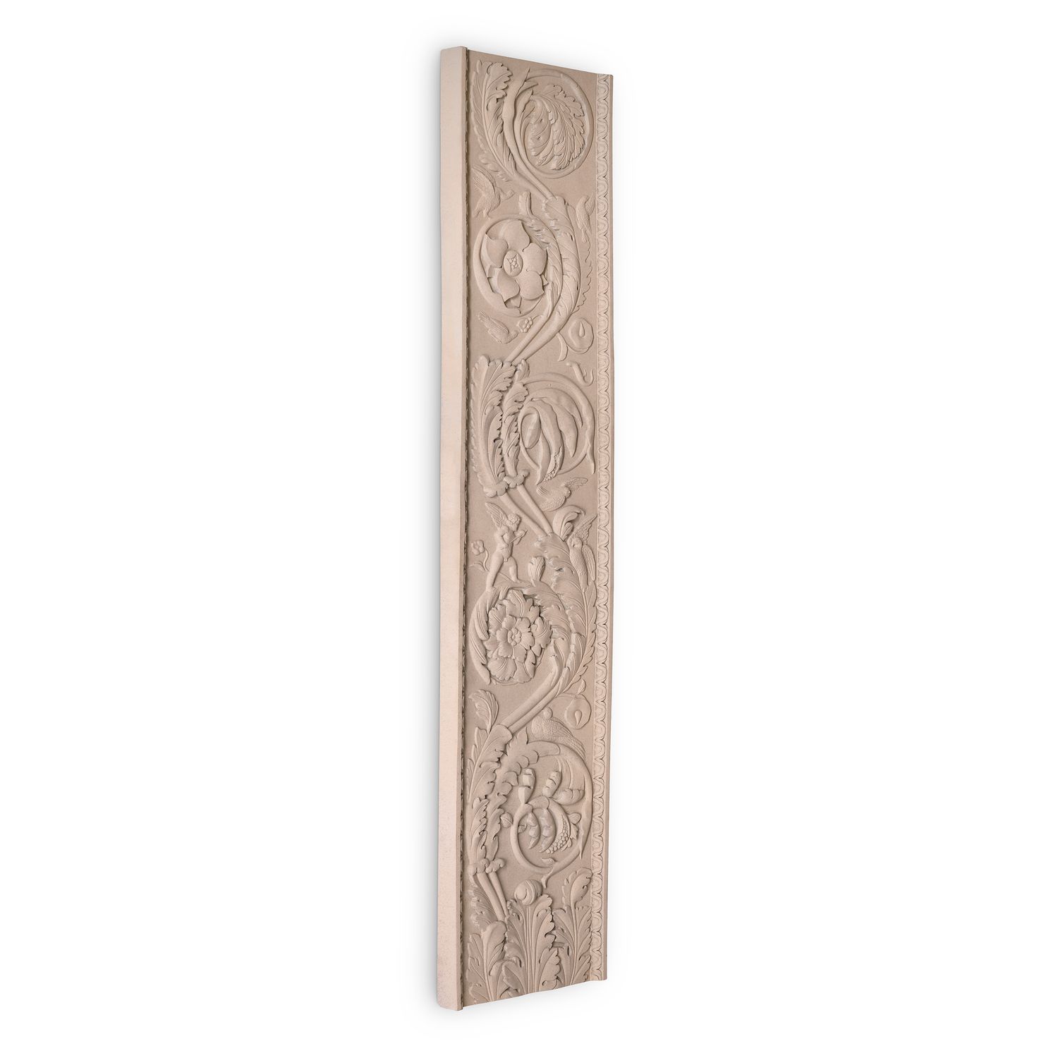 Wall Object Acanthus sandstone finish