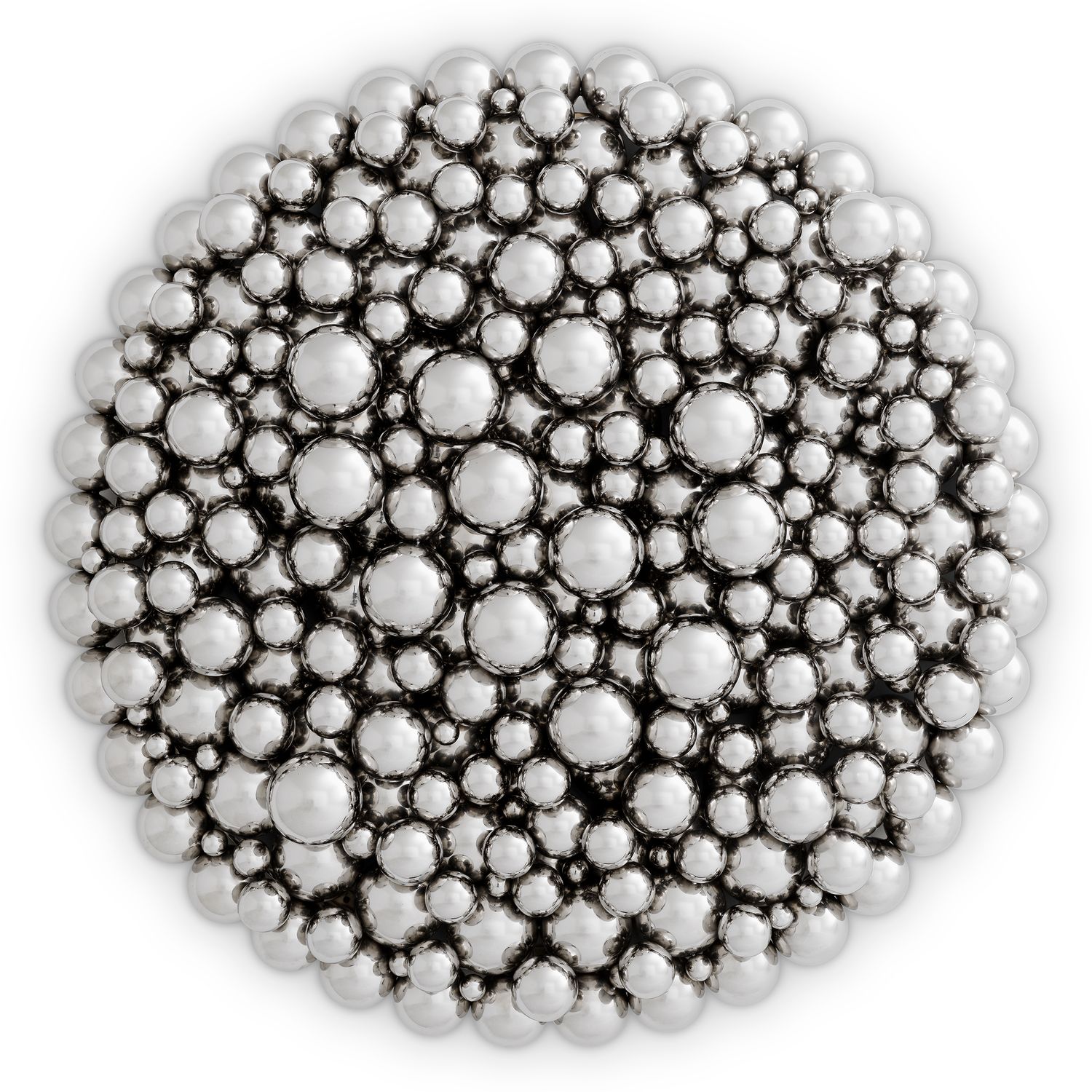 Wall Object Silvershore polished steel