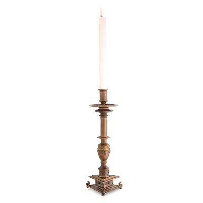 Candle holder Philip antique gold finish