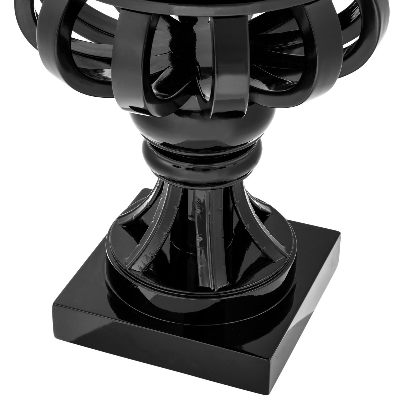 Planter Cypress Gardens piano black finish