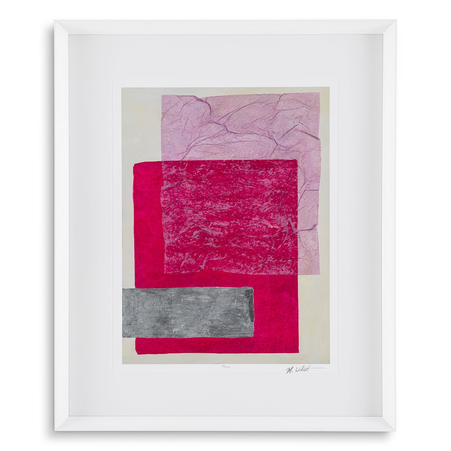 Prints Paper Colorfields by Michael Willett set of 2