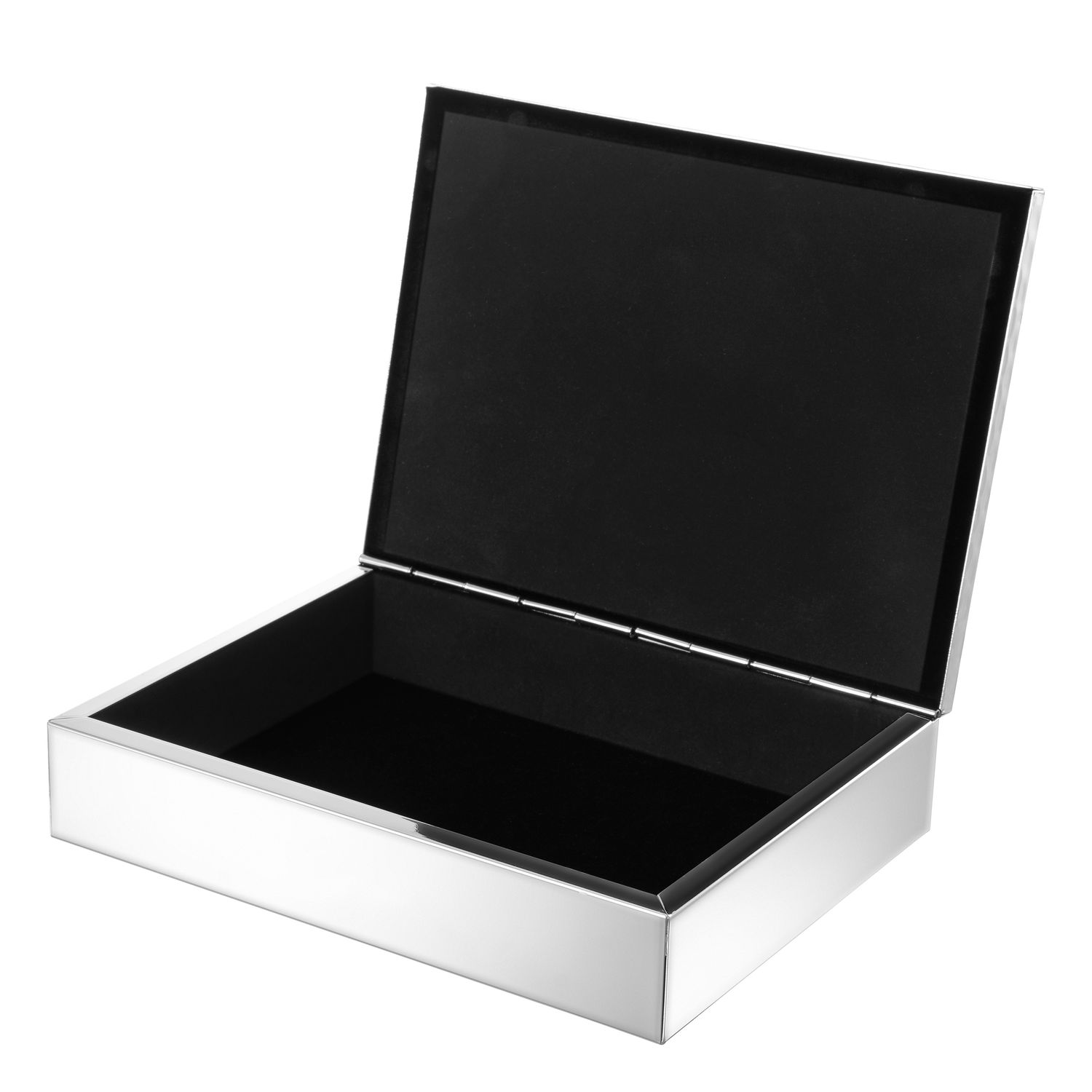 Box Corpo silver finish