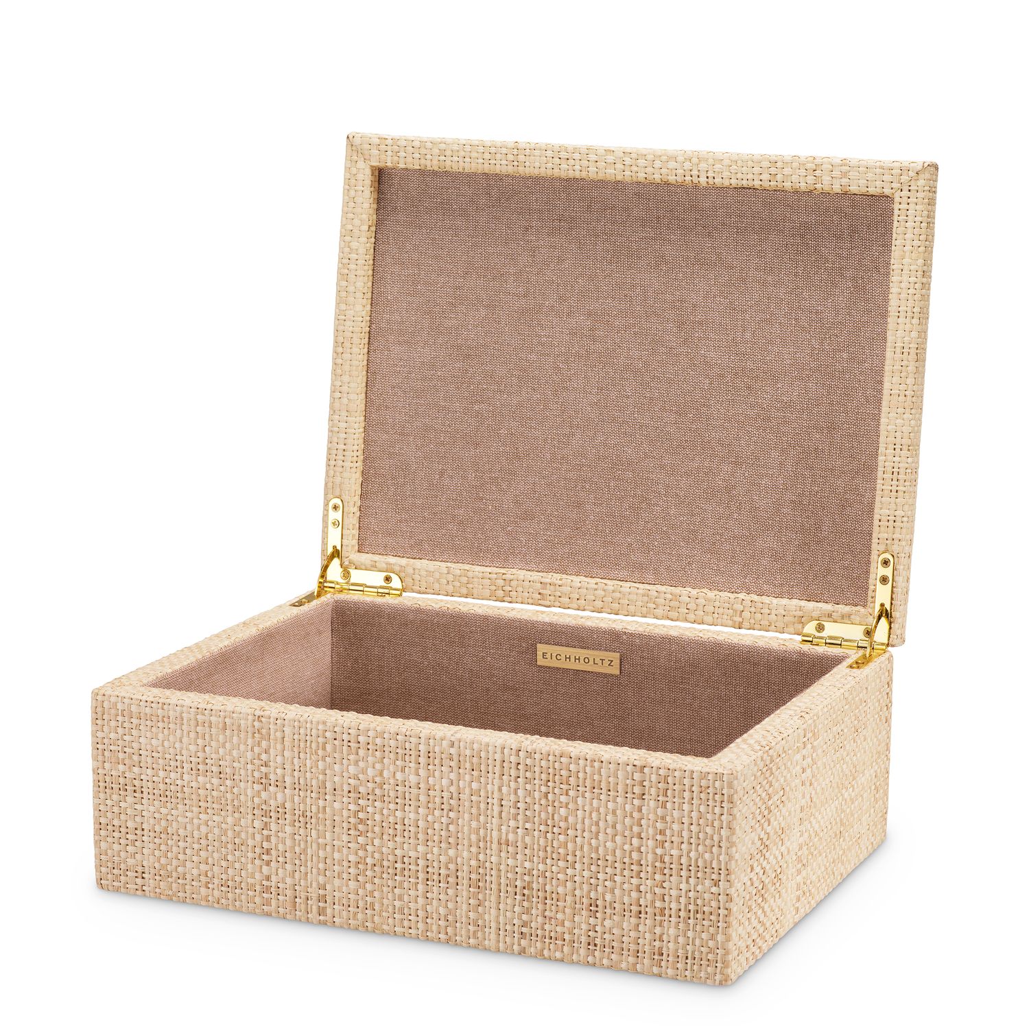 Box Cadiz S natural raffia
