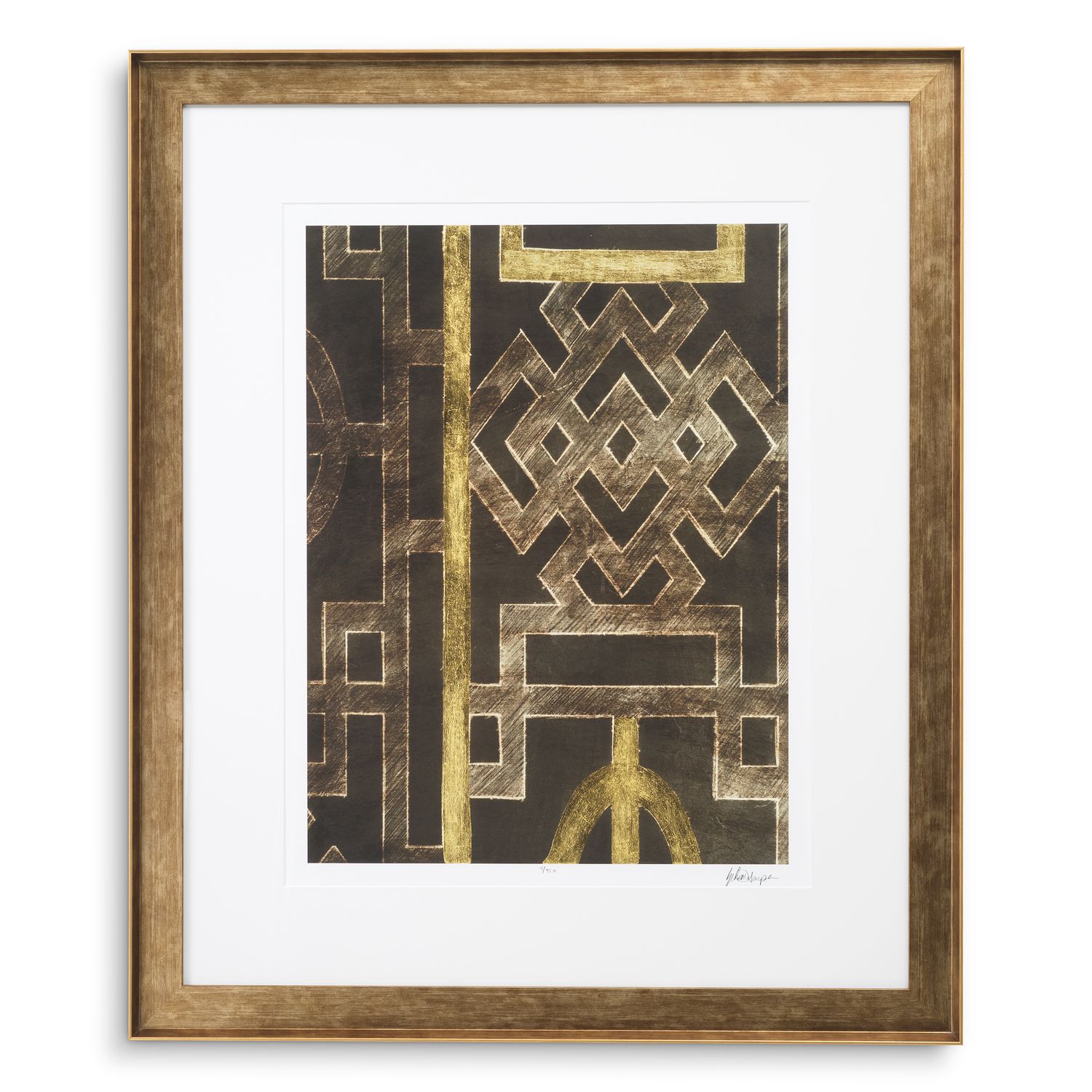 Print Trellis Pattern by Ethan Harper I set of 2