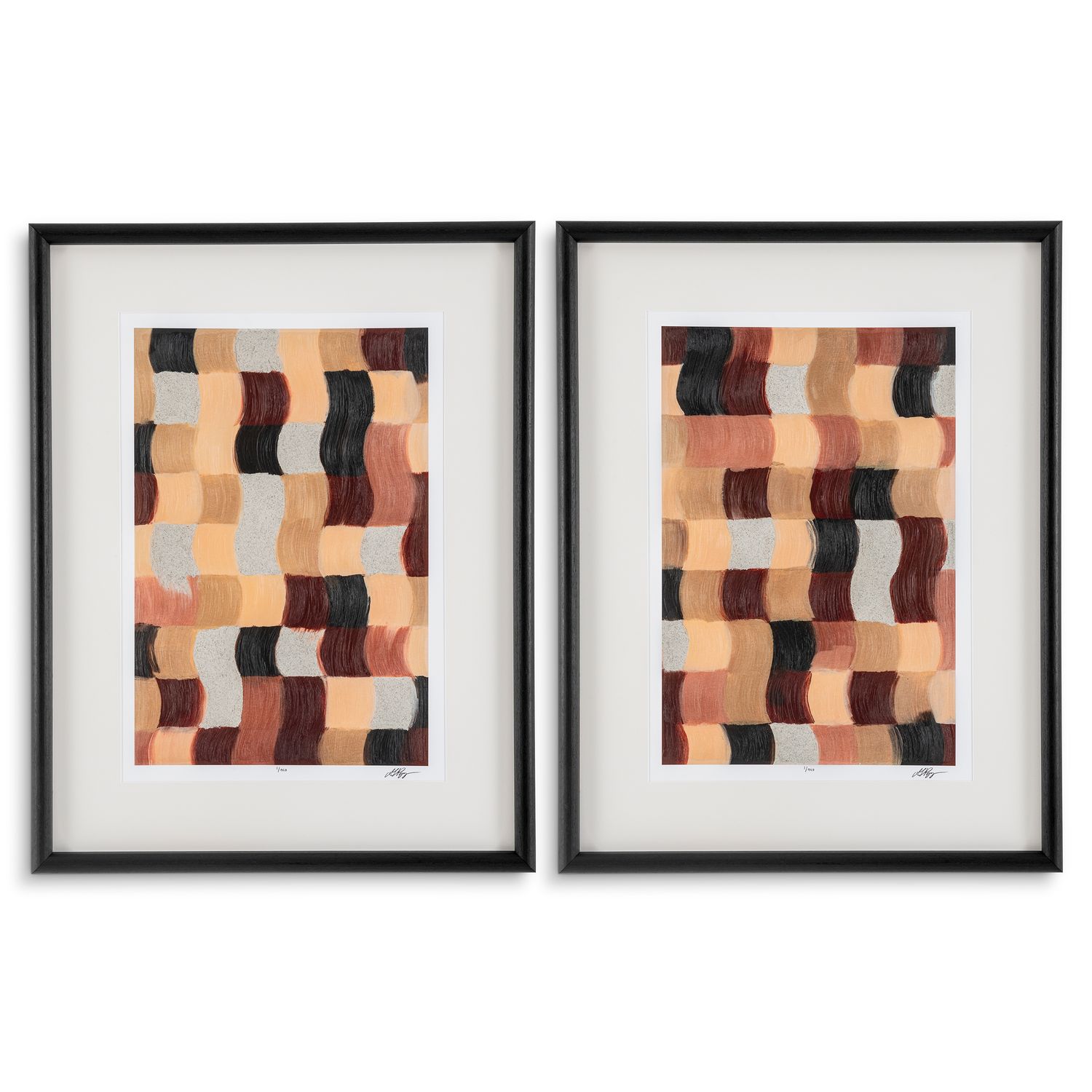 Prints Sun Baked Mosaïc by Grace Popp set of 2