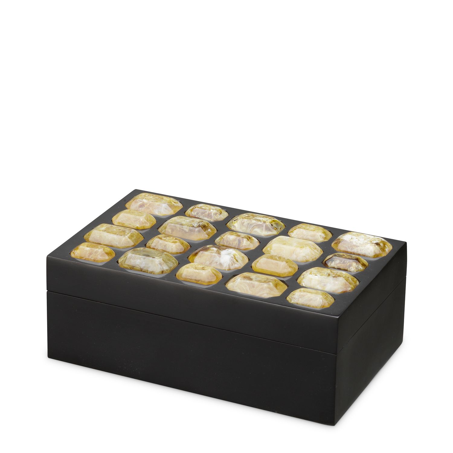 Box Lucida S faux amber