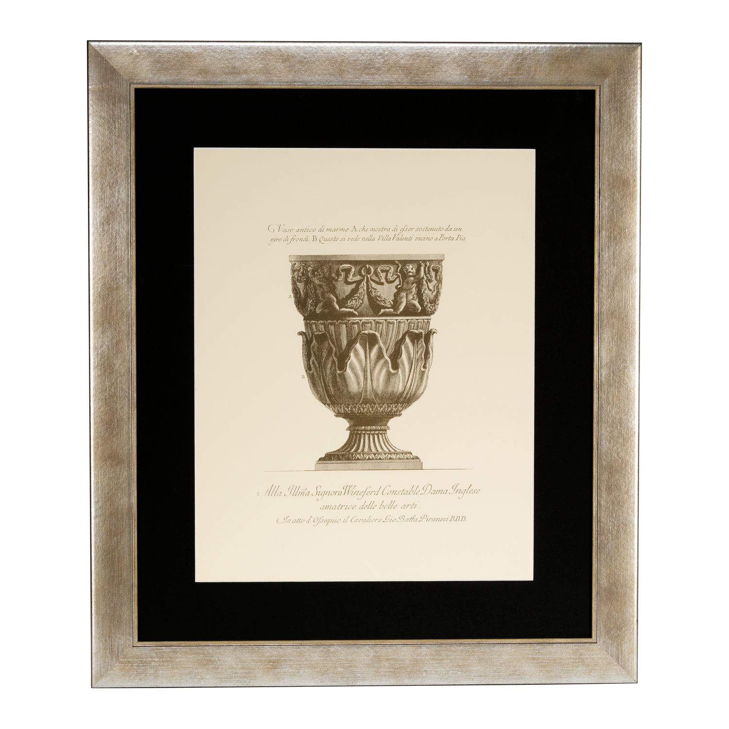 Print Giovanni Battista set of 4