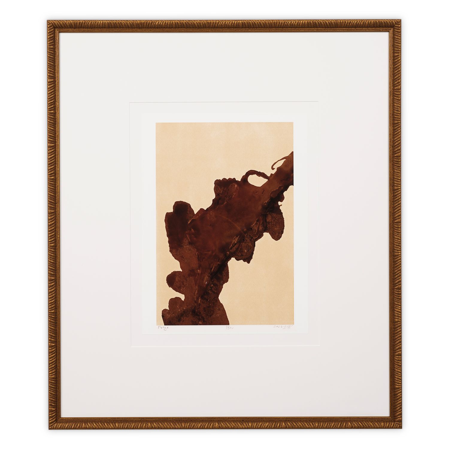 Print Impression Authentique Mirage &amp; Rêverie by Bruno Bijaksic set of 2