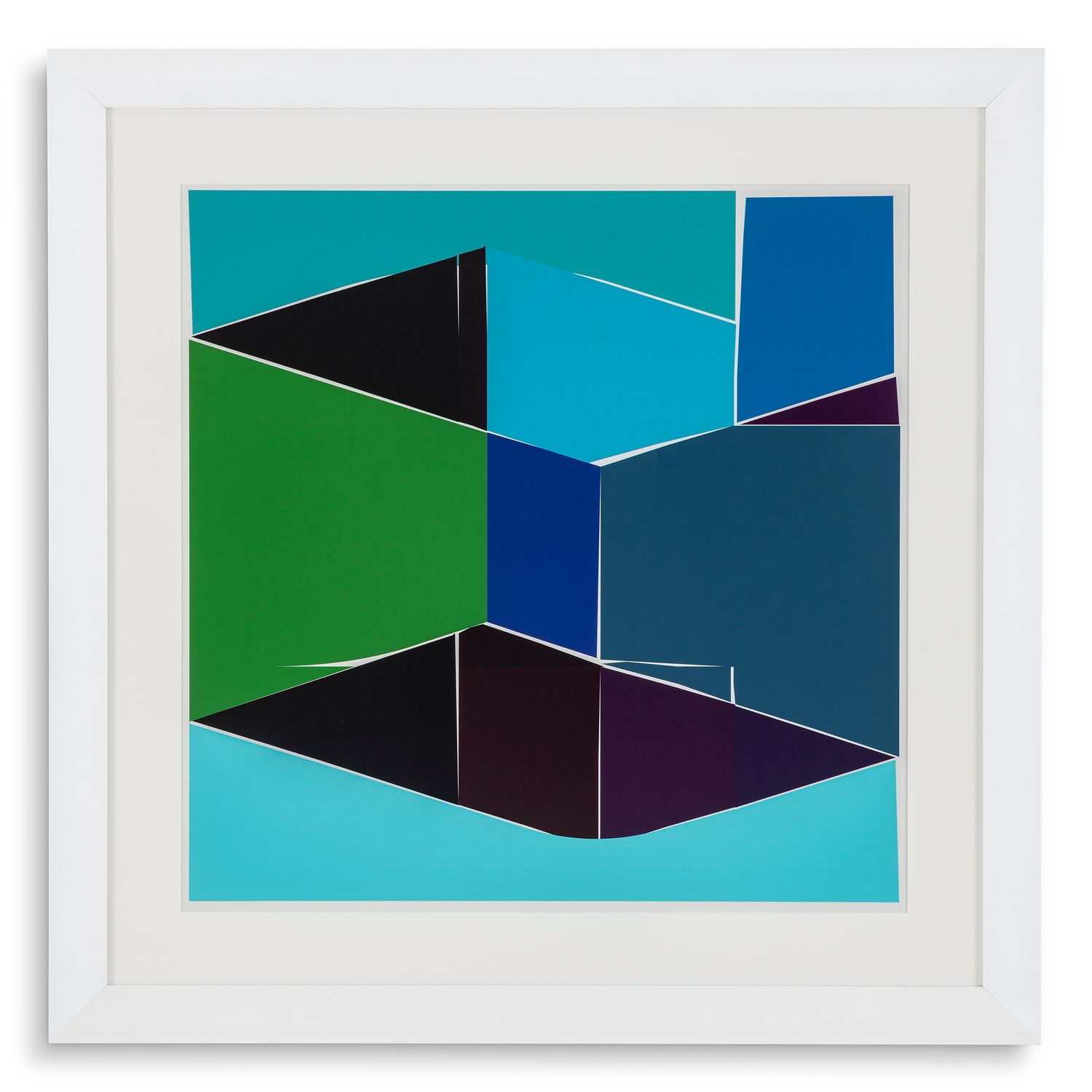 Print Silkscreen from Boissière I by Henri Boissière