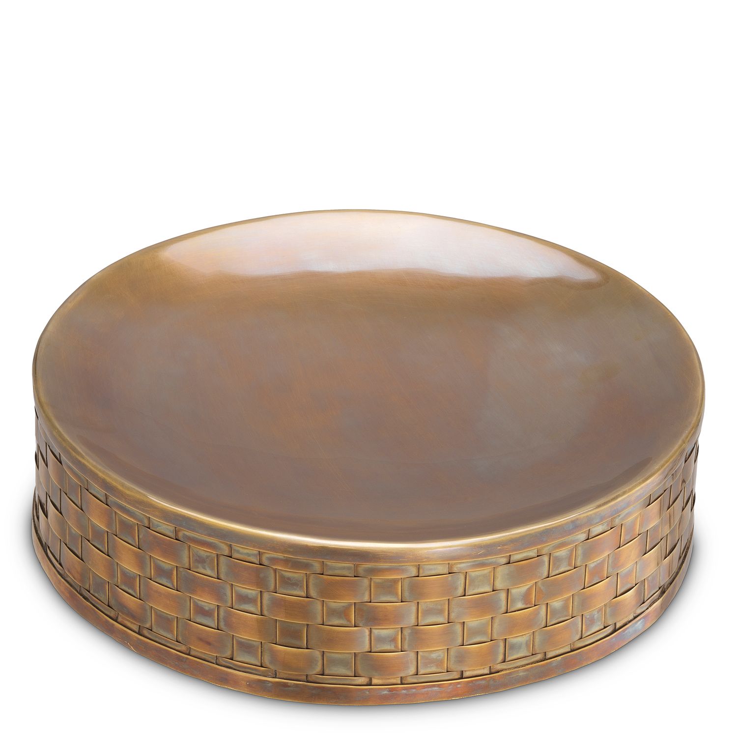 Bowl Lausanne vintage brass finish