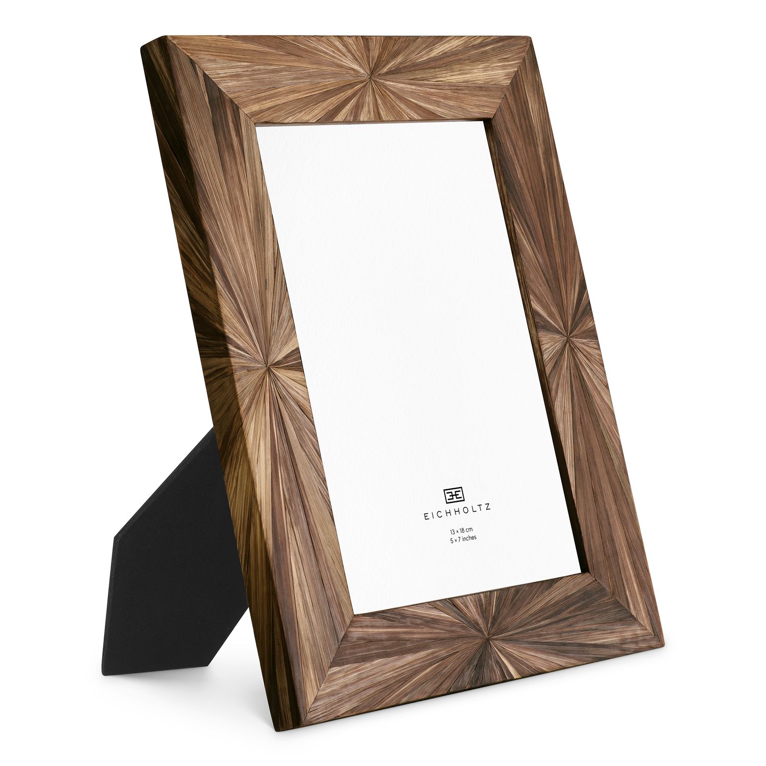 Picture Frame Harvard L straw marquetry brown