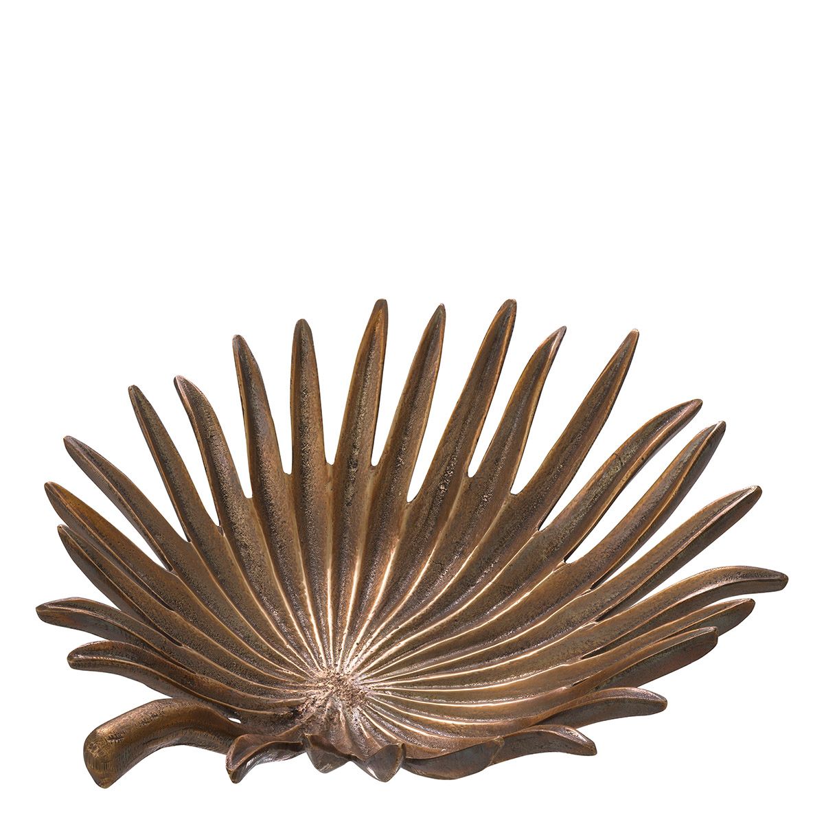Tray Suma vintage brass finish