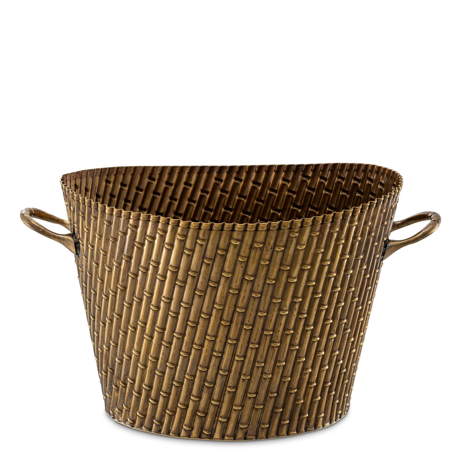 Wine Cooler Barletta S vintage brass finish