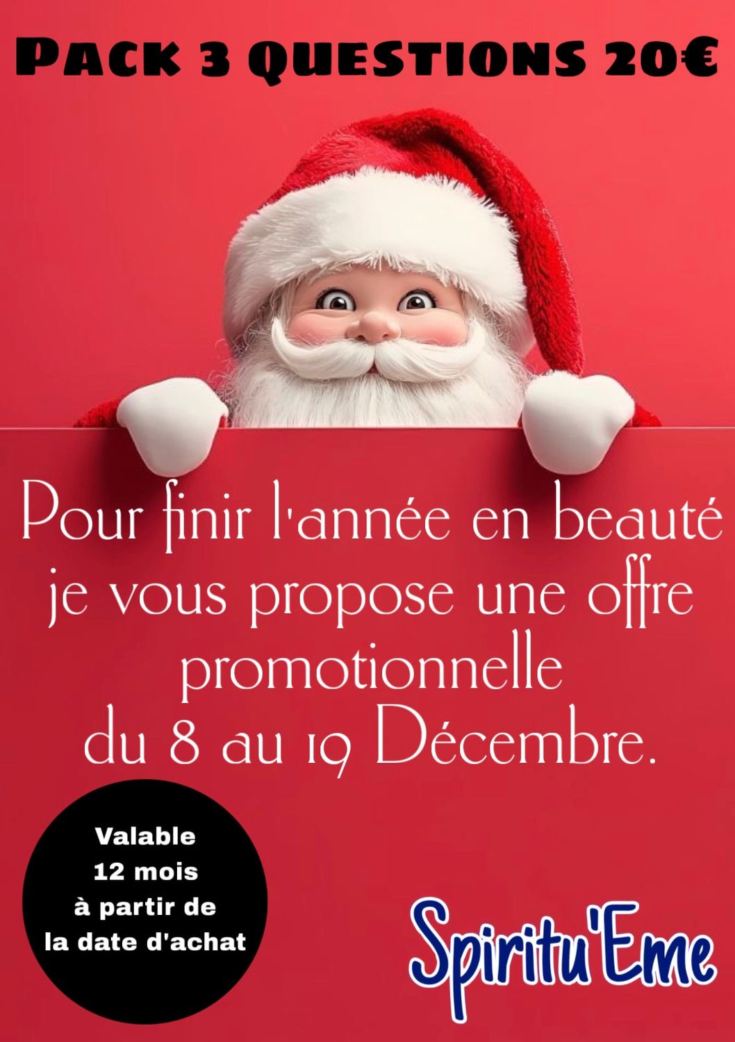 Offre spéciale Noel 2025.