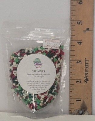 Christmas Haliday Day Party Mix Sprinkles