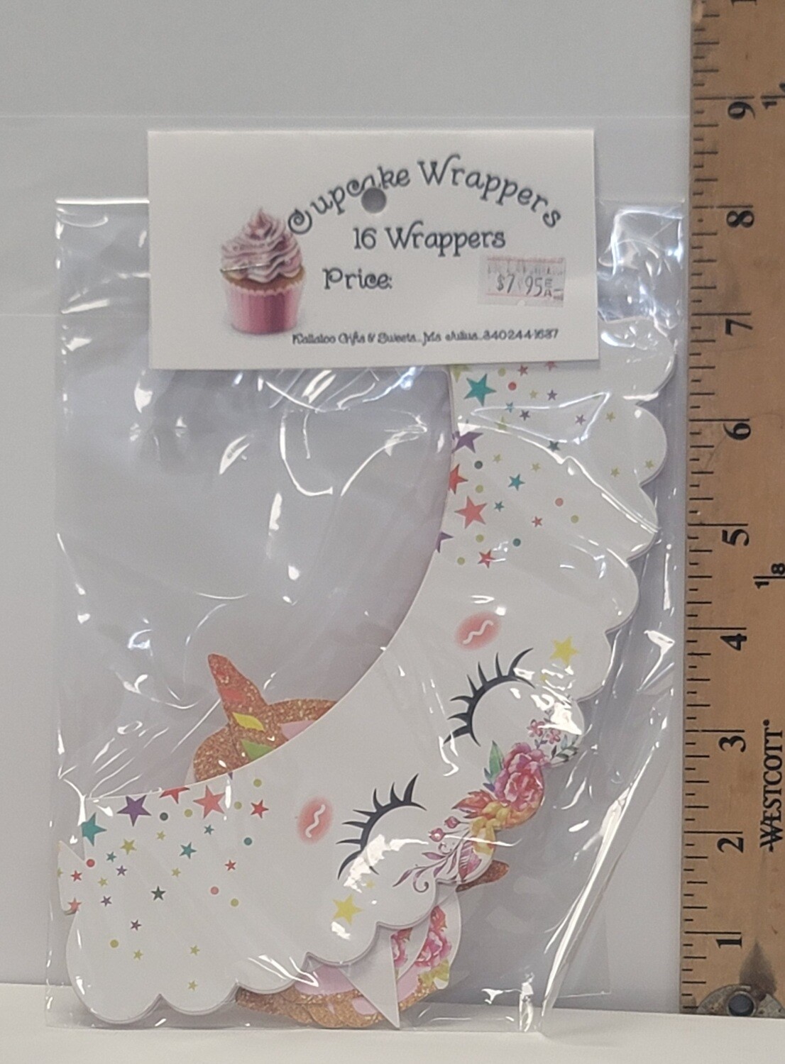 Cup Cake Wrappers Unicron 16pk