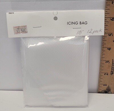 Icing Bags 18&quot; 12pk