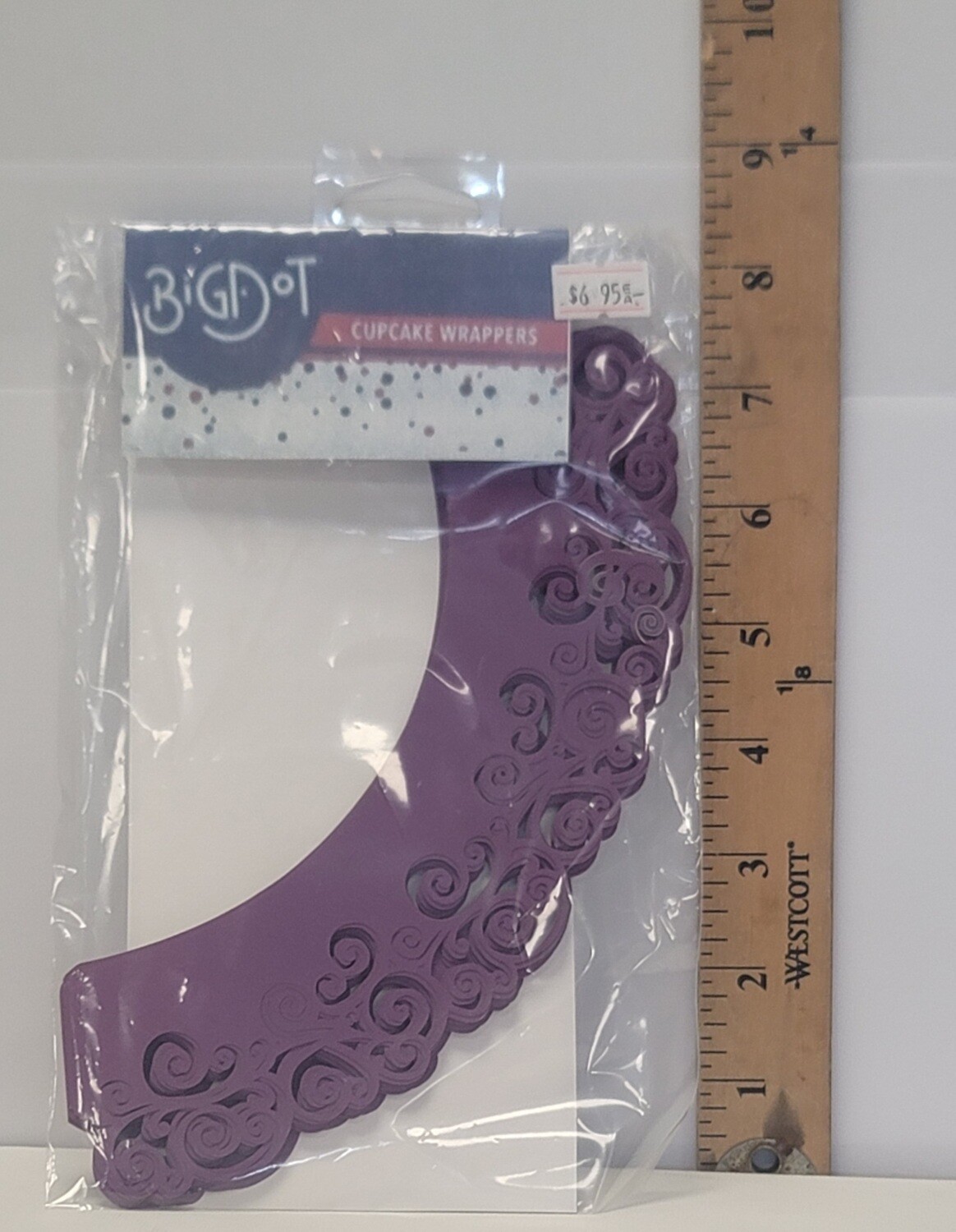 Cup Cake Wrappers Purple 18pk