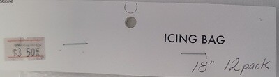 Icing Bags 18" 12pk