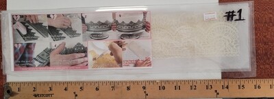 Edible Lace Cake Wrap #1