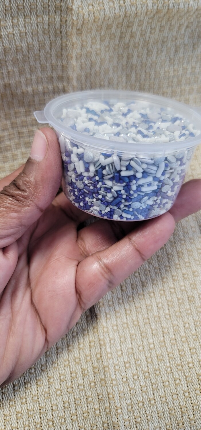 Custom Party Sprinkles- I am Purple #29