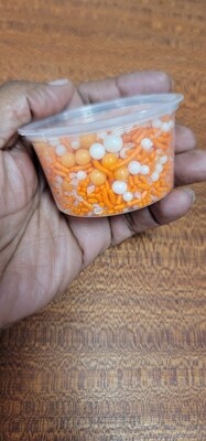 Custom Party Sprinkles- It&#39;s Orange #22