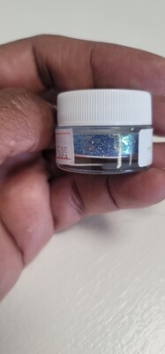 Edible Glitter-Blue Topaz