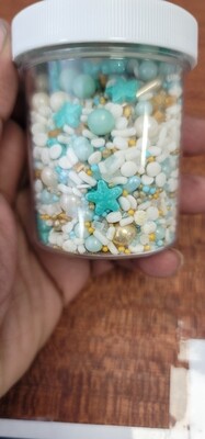 Custom Party Sprinkles- Sea Foam #10