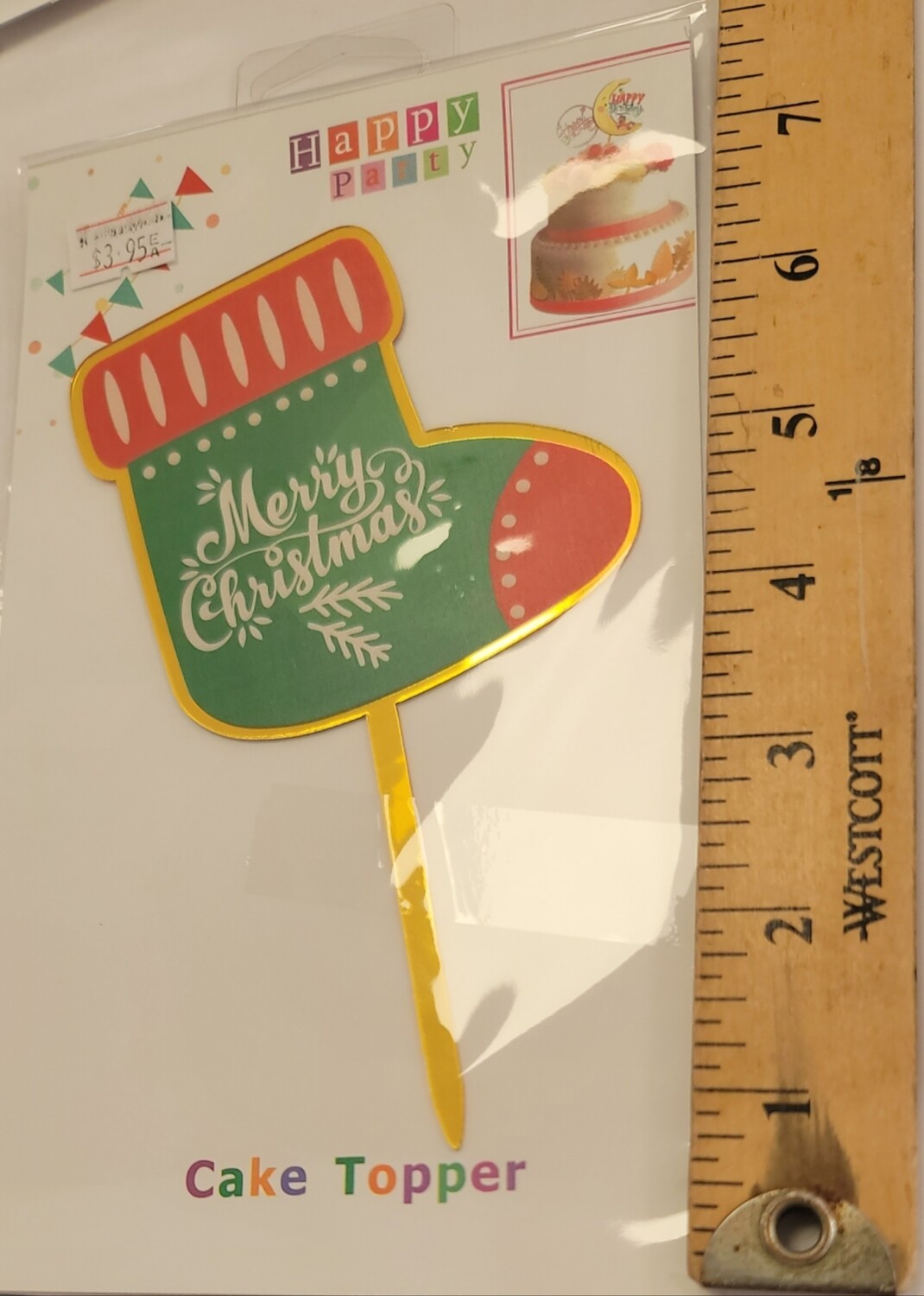 Assorted Christmas Cake Toppers