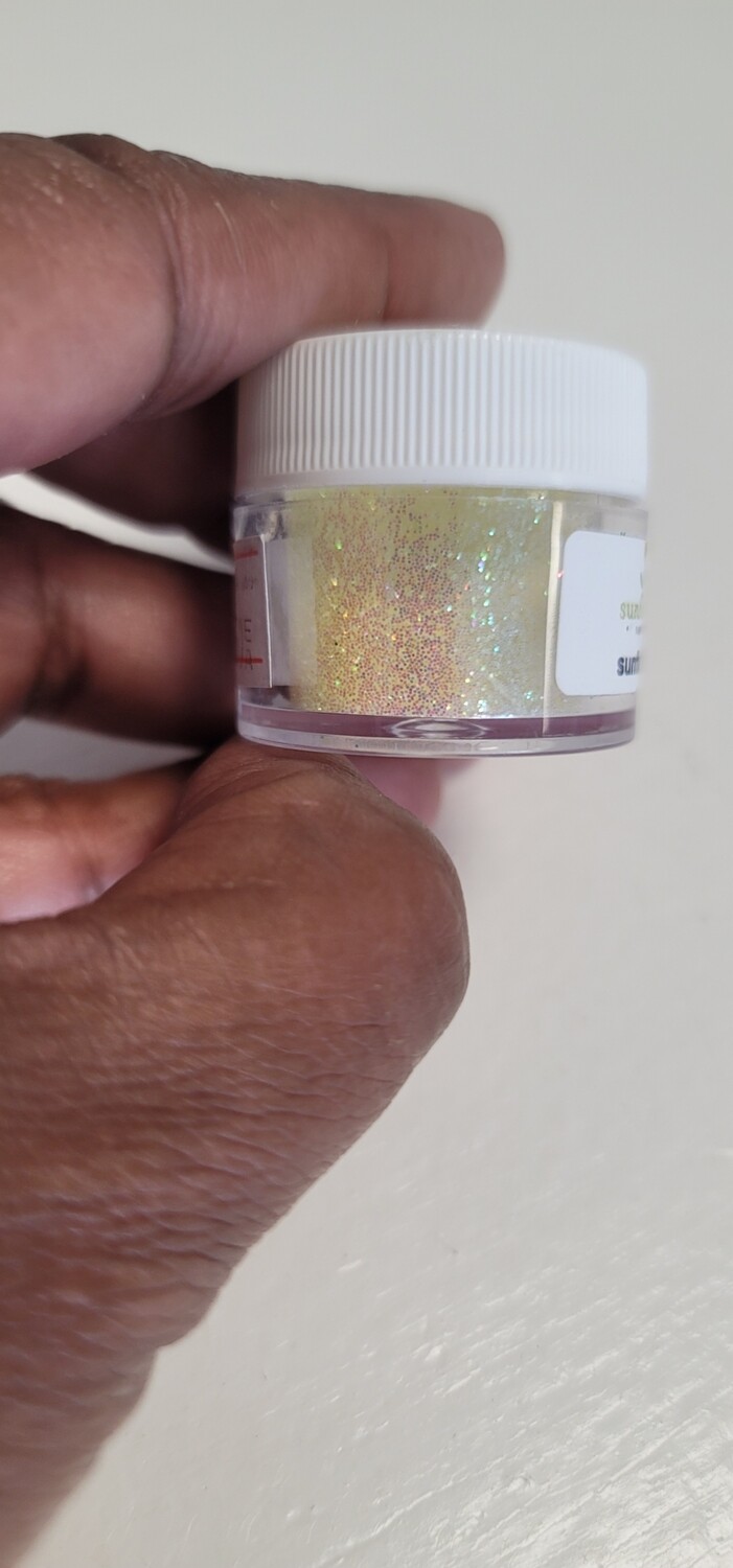 Edible Glitter-Baby Yellow