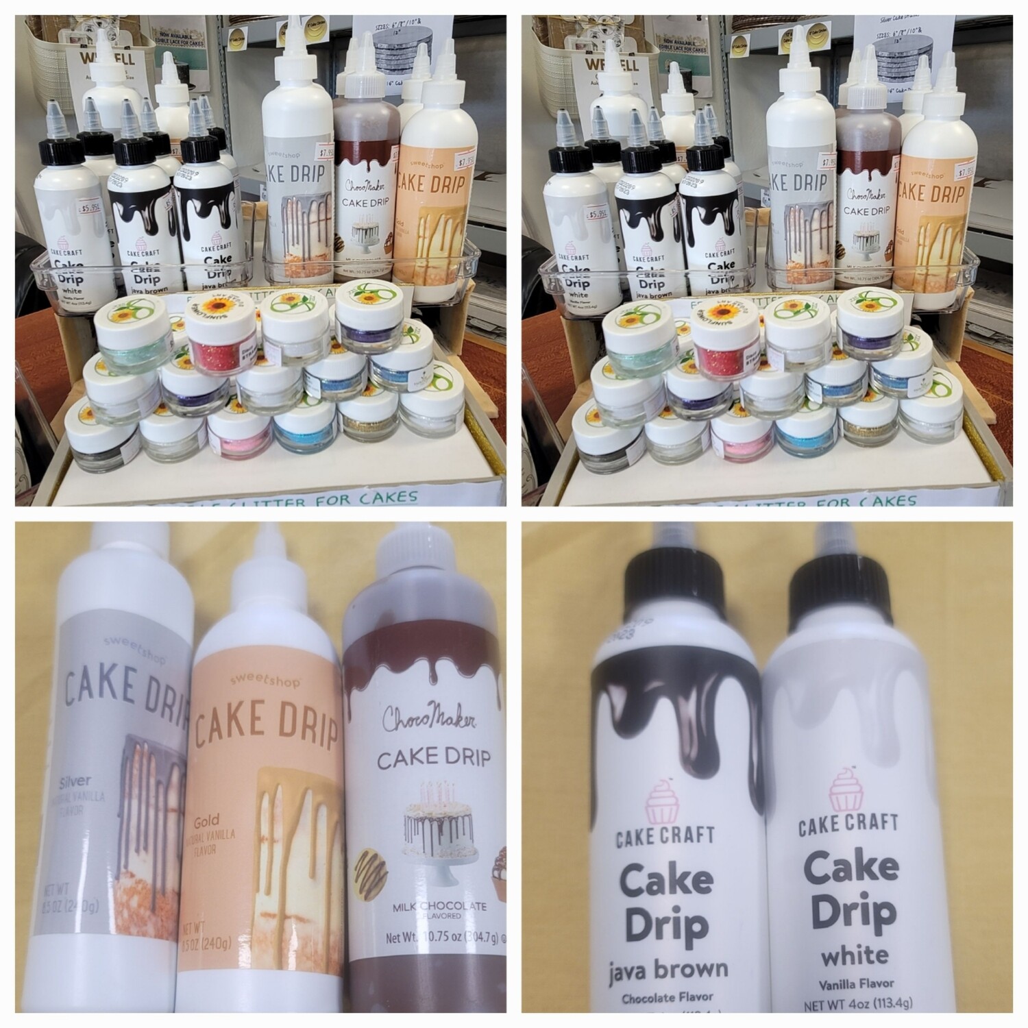 Cake Drip- White Vanilla 4oz