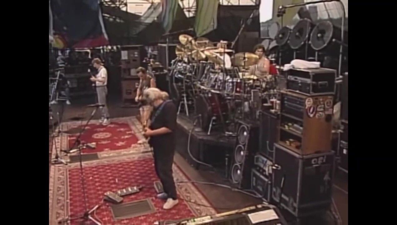 scrolling TAB - &quot;Ramble on Rose&quot; - Jerry Garcia guitar solo - 7-7-89 - RFK Stadium