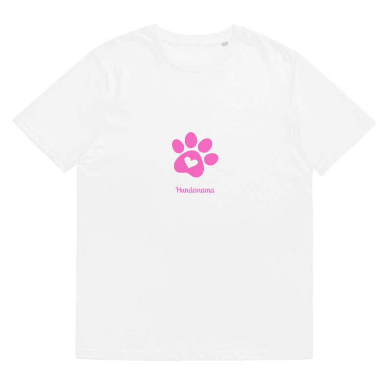 T-Shirt aus Bio-Baumwolle "Hundemama"