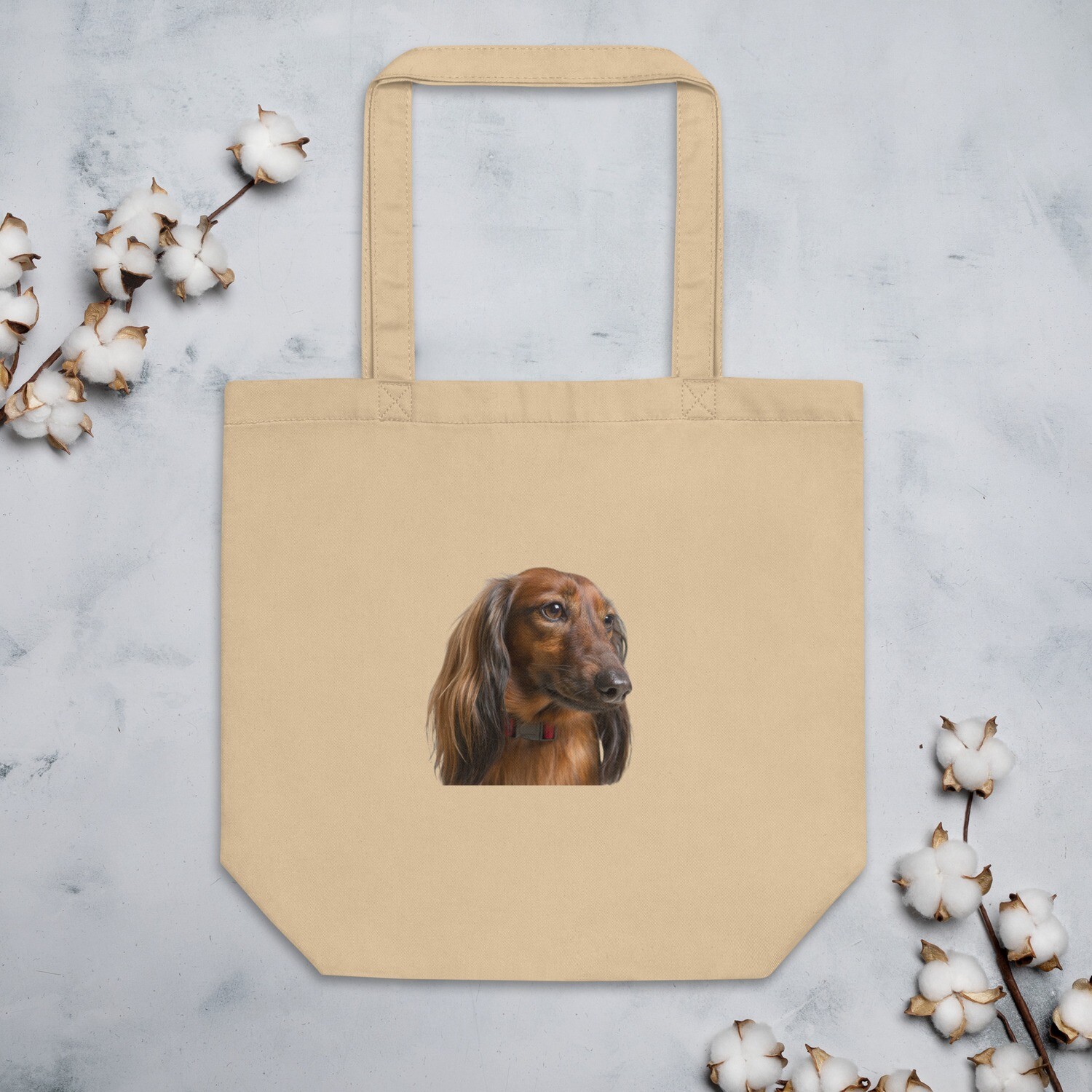 Tasche, Shopper aus Bio-Baumwolle Dackel