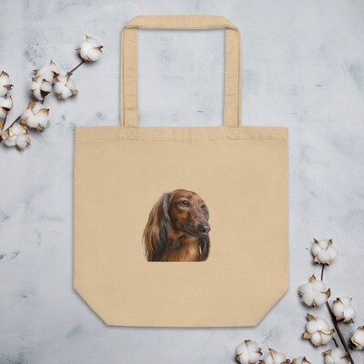 Tasche, Shopper aus Bio-Baumwolle Dackel