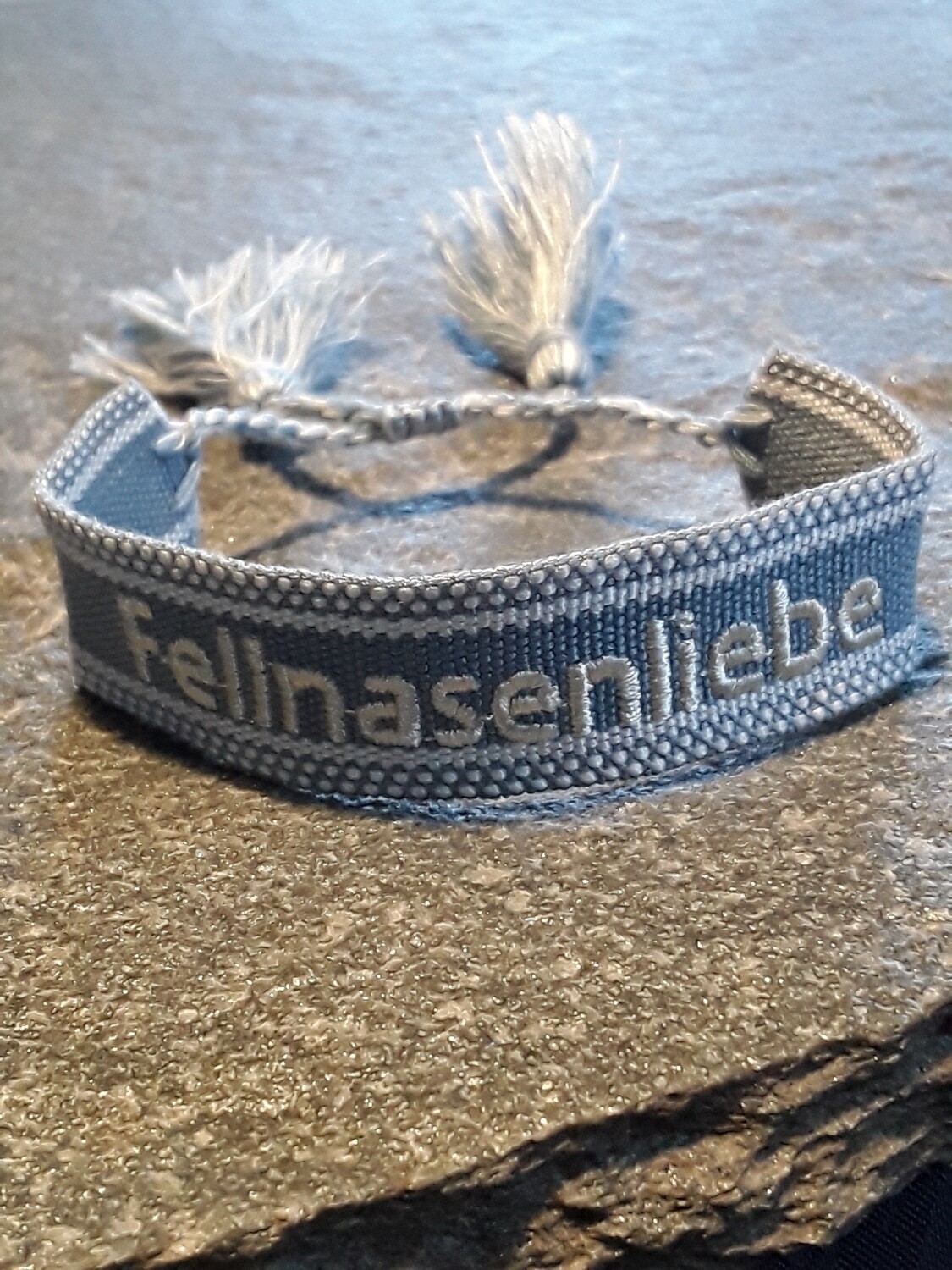 Kordelarmband &quot;Fellnasenliebe&quot;