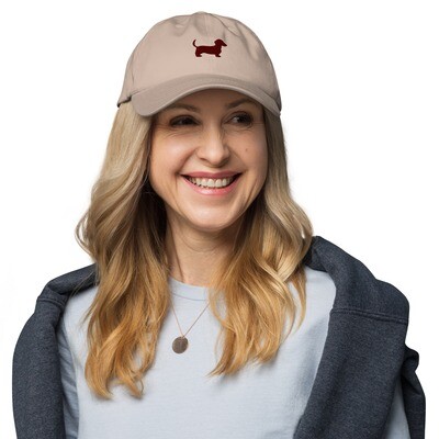 Cappy Dackelmotiv, braun