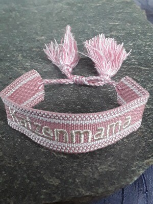 Kordelarmband Katzenmama