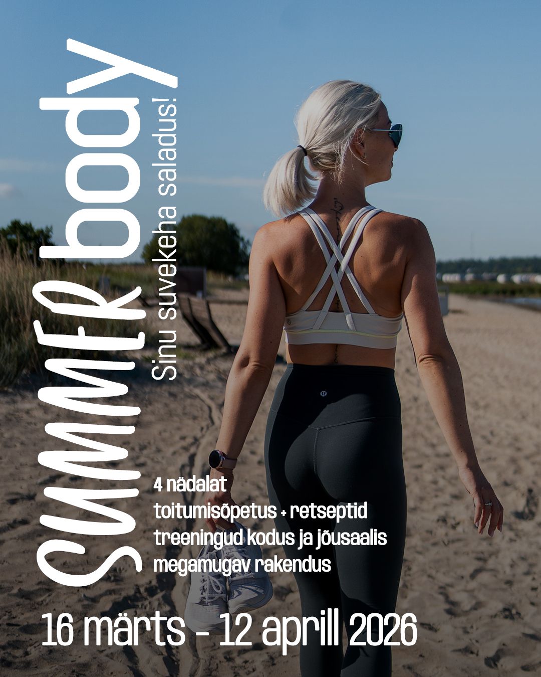SUMMERBODY 26" toitumine &amp; treeningud rakenduses