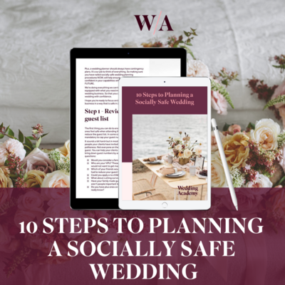 ​10 Steps to Planning a Socially Safe Wedding