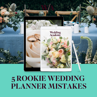 5 Rookie Wedding Planner Mistakes