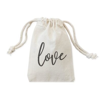 Love Wedding Favor Bags, 6-Pack