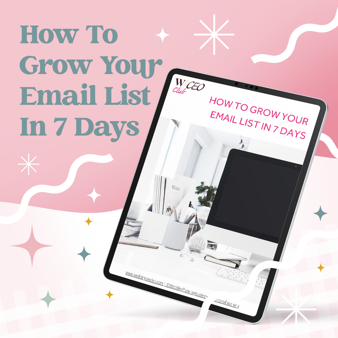 How To Grow Your Email List in 7 Days
