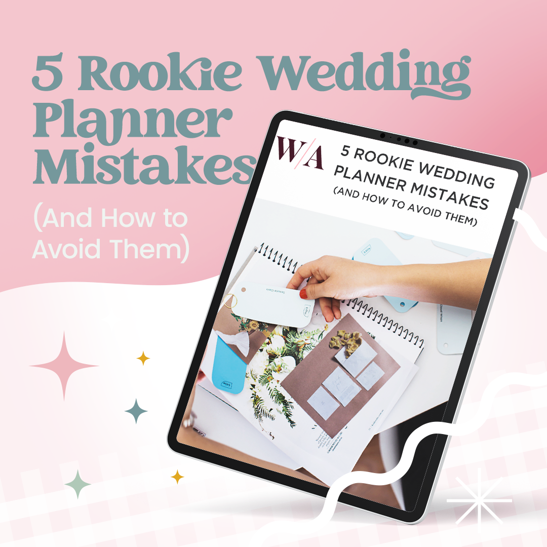 5 Rookie Mistakes Wedding Planners Make