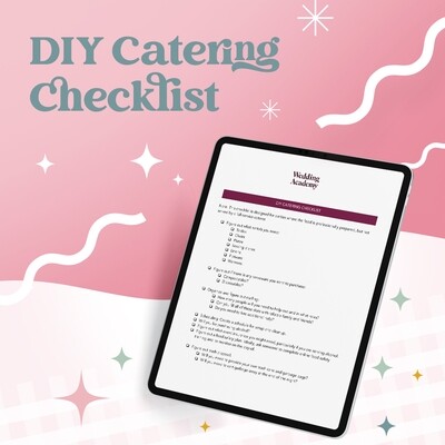 DIY Catering Checklist