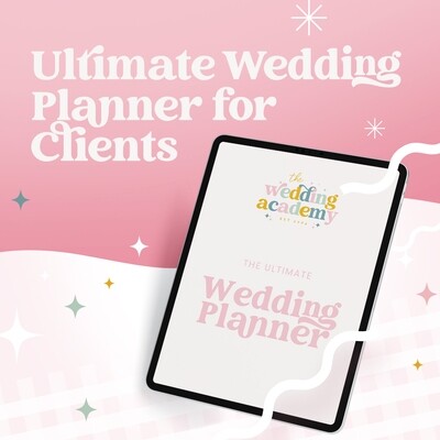 Ultimate Wedding Planner For Clients