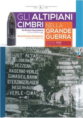 &quot;Gli altipiani cimbri nella Grande Guerra&quot;