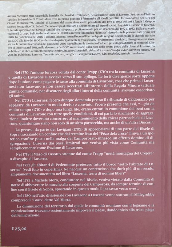 Luserna - Storia della Malga Bisele ... e altre