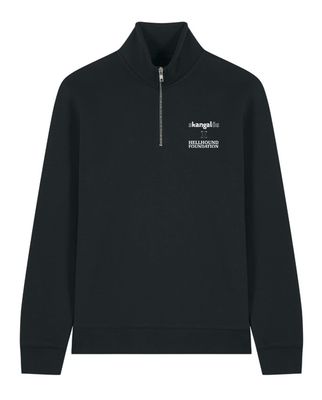 SKANGALÖS x Hellhound Foundation / Special Edition Charity-Sweatshirt mit Reißverschluss