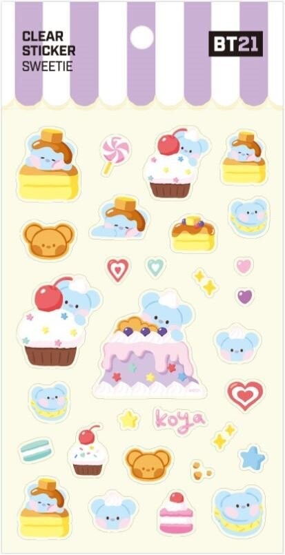 BT21 - Clear Sticker